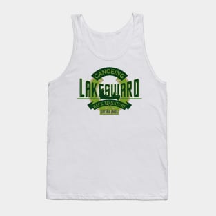 Canoeing Lake Sward Tank Top